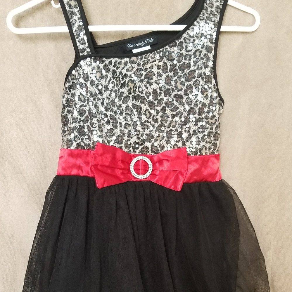 Leopard Girls Dress